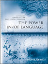 The Power In / of Language (eBook): Educational Philosophy and Theory Special Issues Series, Book 28